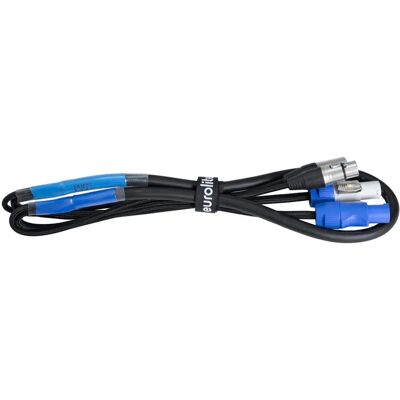 EuroLite Power-Hybrid DMX 1.5m - DMX Kabel EuroLite Power-Hybrid DMX 1.5m - DMX Kabel