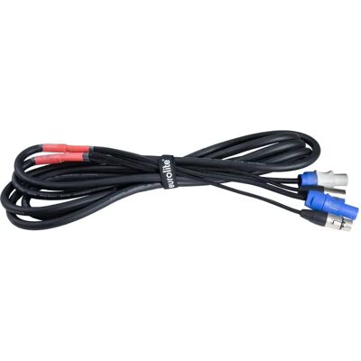 EuroLite Power-Hybrid DMX Kabel - 5m voor podium & studio EuroLite Power-Hybrid DMX Kabel - 5m voor podium & studio
