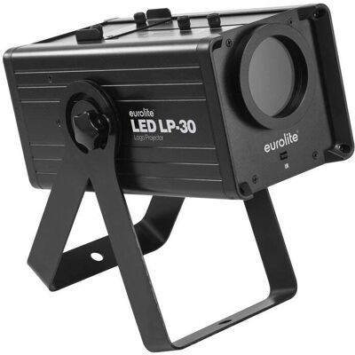 EuroLite LED LP-30 Logo-Projektor - Leise, Gobo, DMX EuroLite LED LP-30 Logo-Projektor - Leise, Gobo, DMX