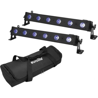 EuroLite LED Effektleiste-6 RGB+UV - Lichtleiste EuroLite LED Effektleiste-6 RGB+UV - Lichtleiste