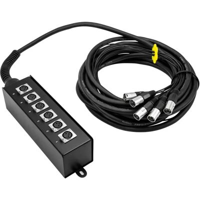 Omnitronic MUS-610 Multicore Stagebox - 6XLR, 10m Omnitronic MUS-610 Multicore Stagebox - 6XLR, 10m
