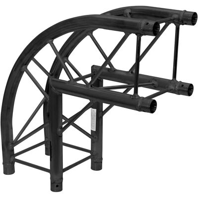 Alutruss DQ4-SPAC21R Schwarz Eckenlichtsystem Alutruss DQ4-SPAC21R Schwarz Eckenlichtsystem