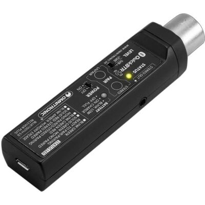 Omnitronic QuickBTR-5.0 XLR AptX Bluetooth Musikempfänger - Tragbar, Hochqualitativer Sound Omnitronic QuickBTR-5.0 XLR AptX Bluetooth Musikempfänger - Tragbar, Hochqualitativer Sound
