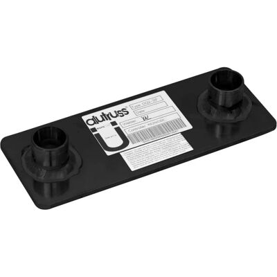 Alutruss DECOLOCK DQ2-BPS Bodenplatte - Schwarz - 25cm Alutruss DECOLOCK DQ2-BPS Bodenplatte - Schwarz - 25cm