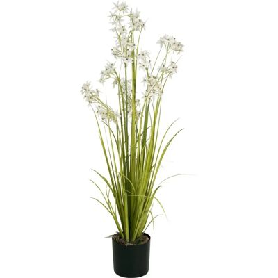 EUROPALMS Jasmin græs - Kunstig plante - Hvid - 130cm EUROPALMS Jasmin græs - Kunstig plante - Hvid - 130cm