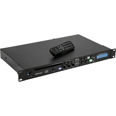 Omnitronic CMP-102 MK2 DJ CD/MP3-afspiller - Rackmontering, Sort Omnitronic CMP-102 MK2 DJ CD/MP3-afspiller - Rackmontering, Sort