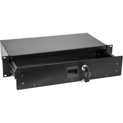 Omnitronic Rackschublade SN-2 mit Schloss 2U - Zubehör Omnitronic Rackschublade SN-2 mit Schloss 2U - Zubehör