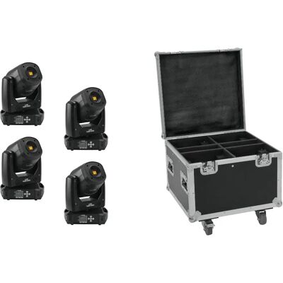 EUROLITE Set 4x LED TMH-S90 Moving Head Spot - LED Moving Head Spot EUROLITE Set 4x LED TMH-S90 Moving Head Spot - LED Moving Head Spot