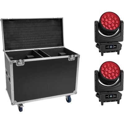 EUROLITE Moving Head mit 19x 40W RGBW LEDs - IP65 Wetterfest EUROLITE Moving Head mit 19x 40W RGBW LEDs - IP65 Wetterfest