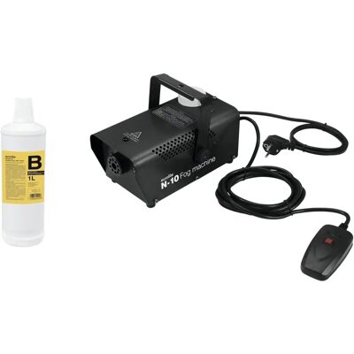 EuroLite Set N-10 Rauchmaschine - Schwarz - Event Produkt EuroLite Set N-10 Rauchmaschine - Schwarz - Event Produkt
