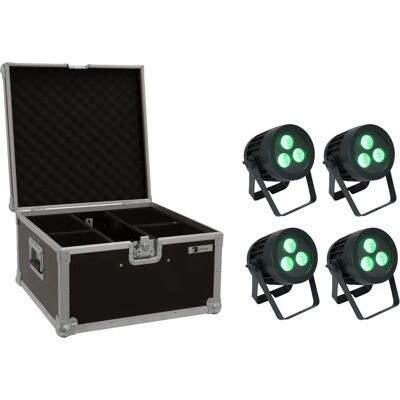 EuroLite Set 4x LED IP PAR 3x8W QCL Spot - LED PAR Scheinwerfer EuroLite Set 4x LED IP PAR 3x8W QCL Spot - LED PAR Scheinwerfer