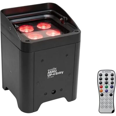 EuroLite Akkuspot - 4in1 RGBW - Auto/Musik/DMX - IP20 EuroLite Akkuspot - 4in1 RGBW - Auto/Musik/DMX - IP20