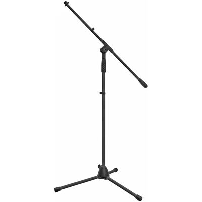 Trépied pour microphone Omnitronic - Noir, Hauteur réglable, Bras de 750mm - Publicité Trépied pour microphone Omnitronic - Noir, Hauteur réglable, Bras de 750mm - Publicité