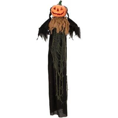 EUROPALMS Halloween Kürbiskopf Figur - 115cm Animation EUROPALMS Halloween Kürbiskopf Figur - 115cm Animation