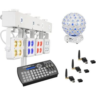 Ensemble d’éclairage EUROLITE LED KLS-180 ws, B-40 ws Ensemble d’éclairage EUROLITE LED KLS-180 ws, B-40 ws