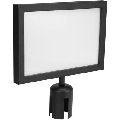 Eurolite Absperrschild - Schwarz - A4 - 317x215mm Eurolite Absperrschild - Schwarz - A4 - 317x215mm