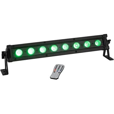 EuroLite LED IP T-Bar 8 QCL Buiten LED-stang - RGBW EuroLite LED IP T-Bar 8 QCL Buiten LED-stang - RGBW
