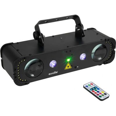 Eurolite LED Compact Multi FX Laser Bar - Laser, LED, DMX, Show Eurolite LED Compact Multi FX Laser Bar - Laser, LED, DMX, Show