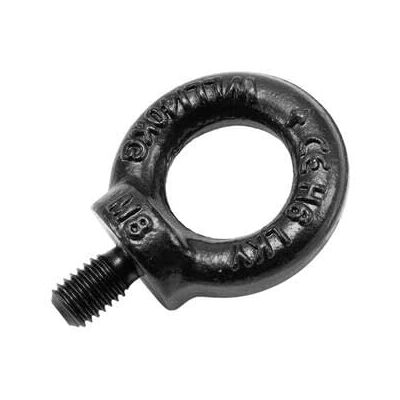Safetex Boucle d'œil M8/13mm - Noir, DIN 580 - Publicité Safetex Boucle d'œil M8/13mm - Noir, DIN 580 - Publicité