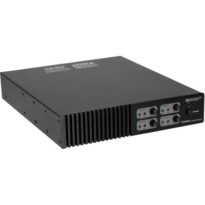 Omnitronic DJP-604 Versterker - 4 Kanalen, 150W RMS Omnitronic DJP-604 Versterker - 4 Kanalen, 150W RMS