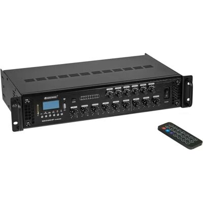 OMNITRONIC MAVZ-240.6P Verstärker - 6-Zonen PA-Mischpult, Bluetooth, 240W OMNITRONIC MAVZ-240.6P Verstärker - 6-Zonen PA-Mischpult, Bluetooth, 240W