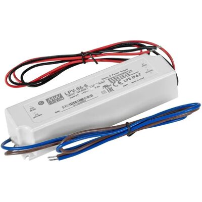 MeanWell Netzteil 30W - 5V IP67 - Außeneinsatz MeanWell Netzteil 30W - 5V IP67 - Außeneinsatz