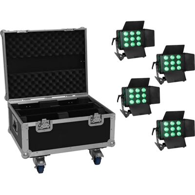 EUROLITE LED CLS-9 QCL RGB/WW 9x7W - LED Fluter RGB/WW - Bühnenbeleuchtung EUROLITE LED CLS-9 QCL RGB/WW 9x7W - LED Fluter RGB/WW - Bühnenbeleuchtung