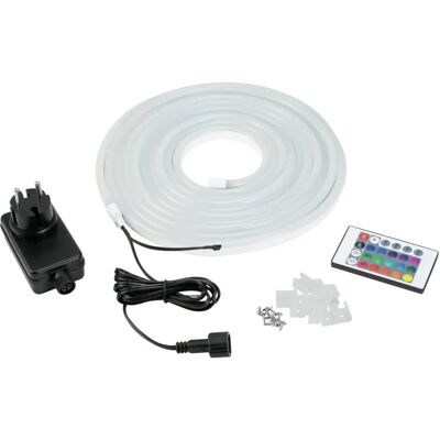 EuroLite LED Neon Flex RGB 5m - Éclairage extérieur flexible EuroLite LED Neon Flex RGB 5m - Éclairage extérieur flexible
