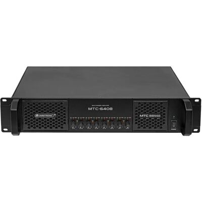 Omnitronic MTC-6408 Amplificador de 8 Canales - Amplificador Omnitronic MTC-6408 Amplificador de 8 Canales - Amplificador