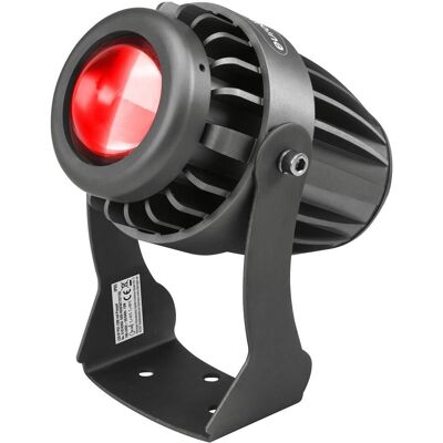 EuroLite LED IP PST-10W rot - LED Pinspot - Buiten IP65 Compact Aluminium EuroLite LED IP PST-10W rot - LED Pinspot - Buiten IP65 Compact Aluminium