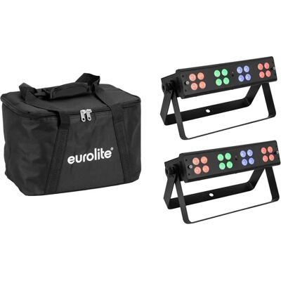 EUROLITE LED Silent Bar 16x4W RGB/WW - Kompakte, flüsterleise LED-Lichtleiste mit 41 Programmen EUROLITE LED Silent Bar 16x4W RGB/WW - Kompakte, flüsterleise LED-Lichtleiste mit 41 Programmen