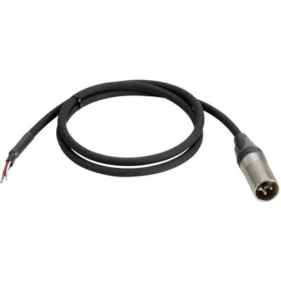 PSSO DMX Kabel 3pol male - XLR-Kabel für DJ-Zubehör PSSO DMX Kabel 3pol male - XLR-Kabel für DJ-Zubehör