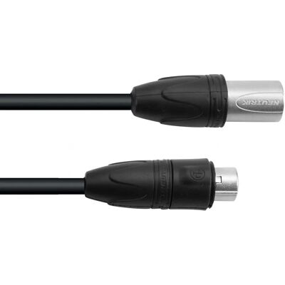 PSSO DMX 3-pol 5m schwarz - DMX Kabel PSSO DMX 3-pol 5m schwarz - DMX Kabel