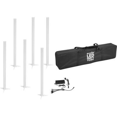 EUROLITE Akku LED Party Tube - 300° RGB Licht EUROLITE Akku LED Party Tube - 300° RGB Licht