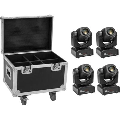 EUROLITE Set 4x LED TMH-S60 Moving-Head-Spot - Moving Head EUROLITE Set 4x LED TMH-S60 Moving-Head-Spot - Moving Head
