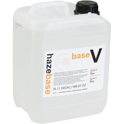 Hazebase Base*V Nebelflüssigkeit 5L - Wasserbasis, Geruchslos Hazebase Base*V Nebelflüssigkeit 5L - Wasserbasis, Geruchslos