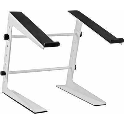 Omnitronic ELR-12/17 Laptop Stander - Justerbar - Stål - Hvid Omnitronic ELR-12/17 Laptop Stander - Justerbar - Stål - Hvid