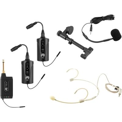 Récepteur sans fil Omnitronic FAS TWO UHF 660-690MHz - Équipement audio Récepteur sans fil Omnitronic FAS TWO UHF 660-690MHz - Équipement audio