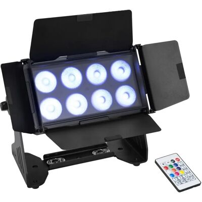 Eurolite Multiflood IP 8x10W RGBW LED-Fluter - Außenlicht Eurolite Multiflood IP 8x10W RGBW LED-Fluter - Außenlicht