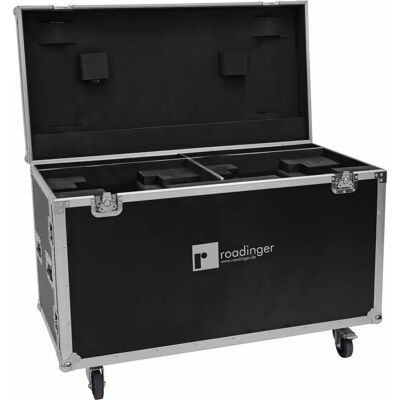 Futurelight DMH-640 Flightcase - schwarz, drehbare Rollen, stapelbar Futurelight DMH-640 Flightcase - schwarz, drehbare Rollen, stapelbar