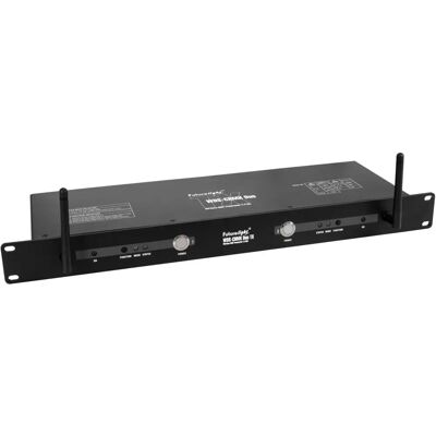Futurelight WDS-CRMX Duo TX Transceiver DMX sans fil - 2.4 GHz - Publicité Futurelight WDS-CRMX Duo TX Transceiver DMX sans fil - 2.4 GHz - Publicité