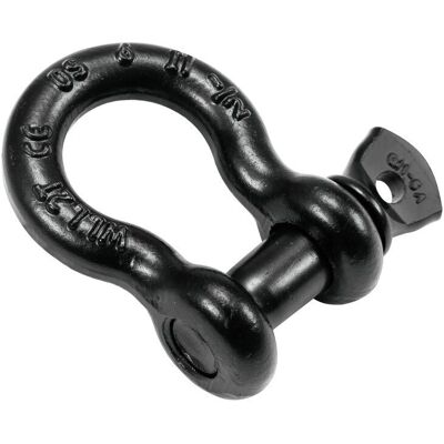 Safetex 13mm Schwarze Schäkel - Tragfähigkeit 2000kg Safetex 13mm Schwarze Schäkel - Tragfähigkeit 2000kg