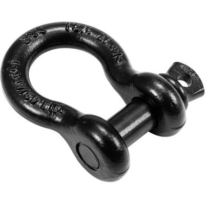 Safetex Manille 19mm noire avec boulon à vis - Manoeuvre - Publicité Safetex Manille 19mm noire avec boulon à vis - Manoeuvre - Publicité