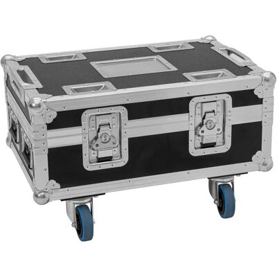 Roadinger Flightcase BAS-1 8x SILENT PAR 6 QCL FLOOR - Flightcase Roadinger Flightcase BAS-1 8x SILENT PAR 6 QCL FLOOR - Flightcase