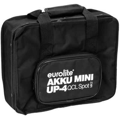 Eurolite Tragetasche für 4x AKKU Mini UP-4 QCL Spot MK2 - Beleuchtungszubehör Eurolite Tragetasche für 4x AKKU Mini UP-4 QCL Spot MK2 - Beleuchtungszubehör