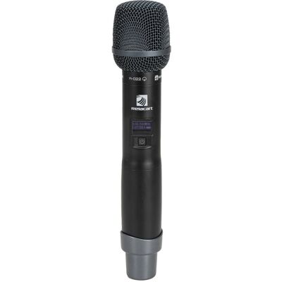 RELACART UH-222D Mikrofon - UHF trådløs, op til 80m, OLED-skærm RELACART UH-222D Mikrofon - UHF trådløs, op til 80m, OLED-skærm