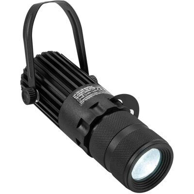 Eurolite LED PST-12W 6000K Pinspot - Engstrahl, Manuelle Fokussierung, 12W Eurolite LED PST-12W 6000K Pinspot - Engstrahl, Manuelle Fokussierung, 12W