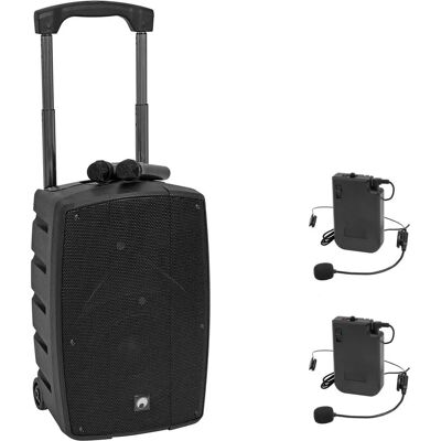 Omnitronic WAMS-12BT2 Drahtloses PA-System - Tragbarer Lautsprecher Omnitronic WAMS-12BT2 Drahtloses PA-System - Tragbarer Lautsprecher