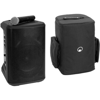 OMNITRONIC Tragbares Wireless PA-System mit Tasche - Lautsprecher OMNITRONIC Tragbares Wireless PA-System mit Tasche - Lautsprecher
