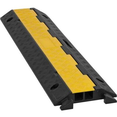 Eurolite KB-2A Kabelbrücke - Gummi, 2 Kanäle Eurolite KB-2A Kabelbrücke - Gummi, 2 Kanäle